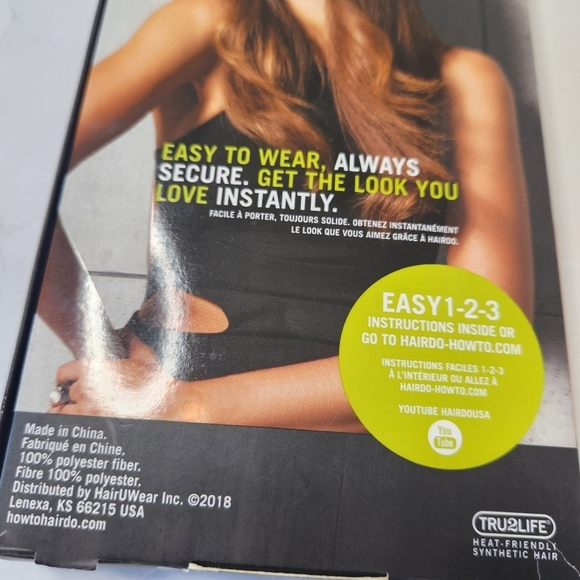 Hairdo Clip In Bangs Chestnut Brown - Picture 10 of 10